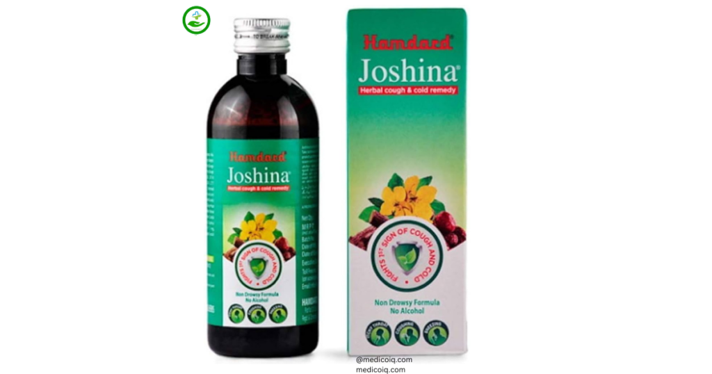 Hamdard Joshina Syrup of cold and cough medicine for kids