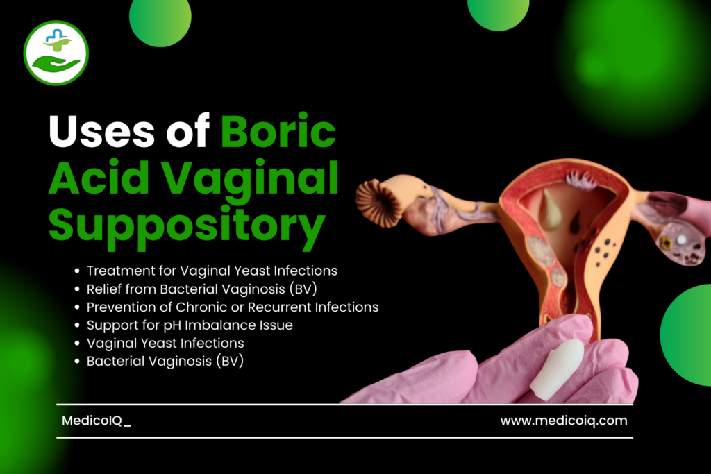 Uses of Boric Acid Vaginal Suppository