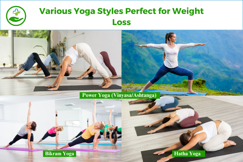 Overview of Different Yoga Styles Suitable for Weight Loss 