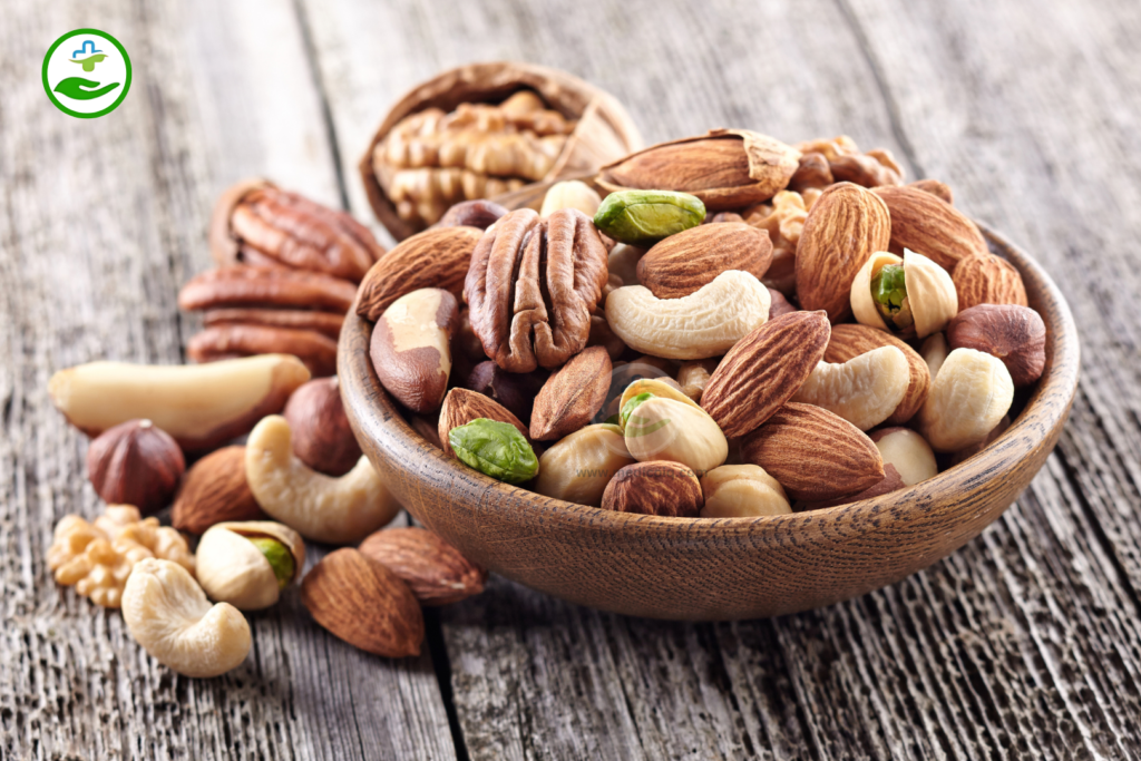 Nuts and Seeds Of 9 Foods That Fight Hot Flashes