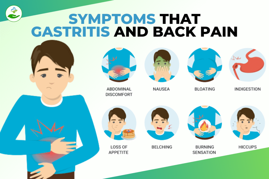 Can Gastritis Cause Back Pain