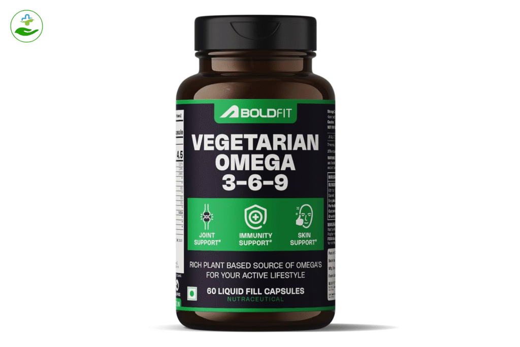 Boldfit Vegetarian _ Omega-3-6-9 (Plant-Based Blend)