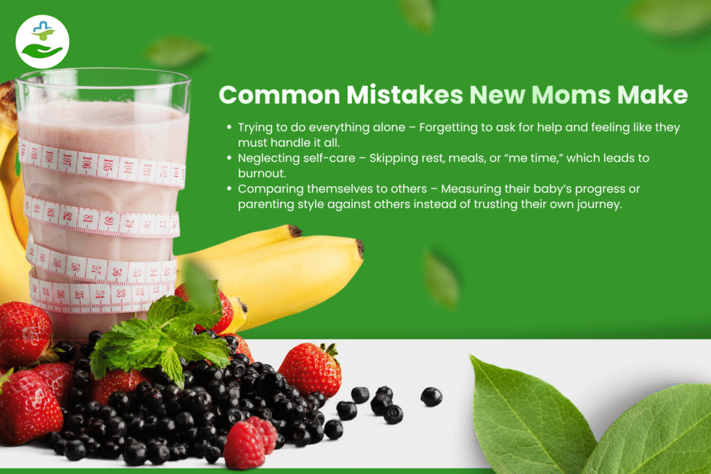 Common Mistakes New Moms Make