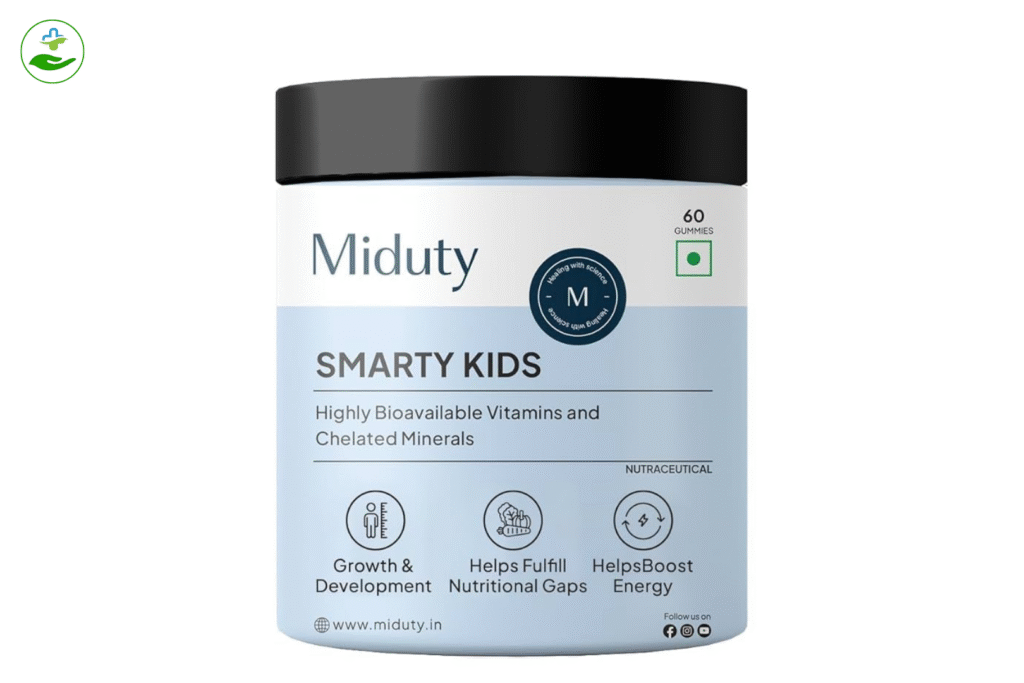 9 Best Vitamins for ADHD in Child: A Parent’s Guide Miduty Smarty Kids Multivitamin Gummies