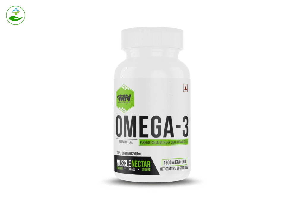 Muscle Nectar (MN) Omega-3 Fish Oil Triple Strength 2500mg