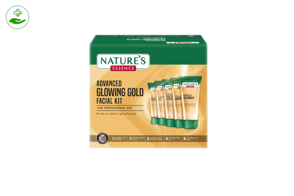 Nature’s Essence Glowing Gold Facial Kit