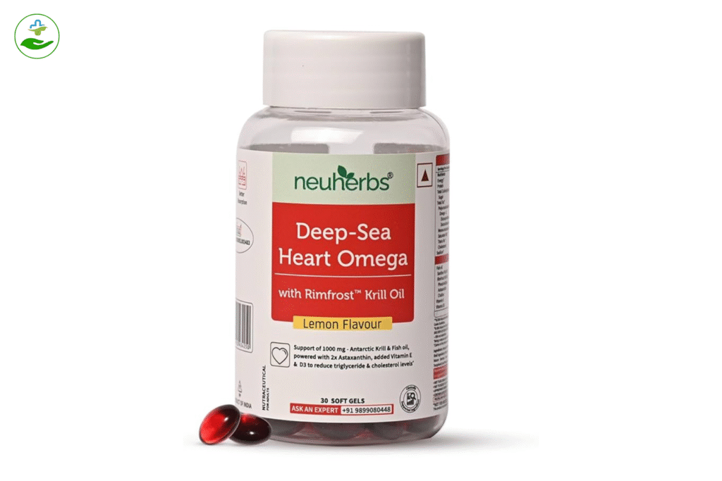 Neuherbs Omega-3 Flavour Vitamin Softgels