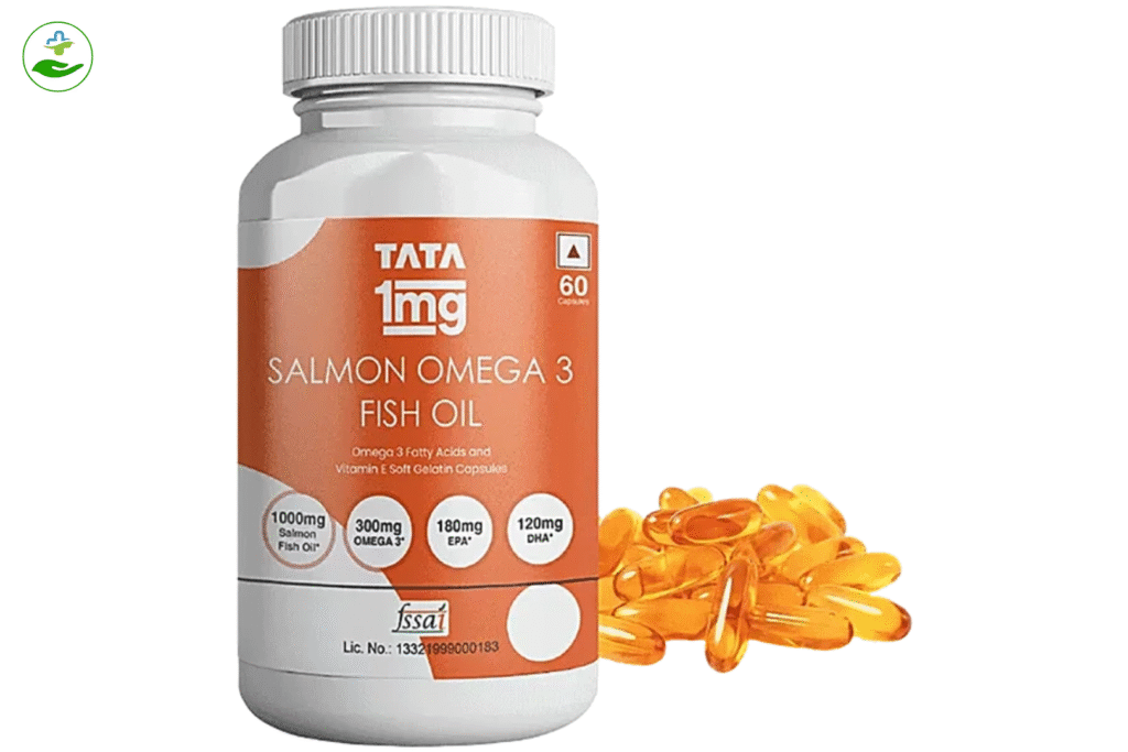 Tata Salmon Omega-3 Supplements 1000mg