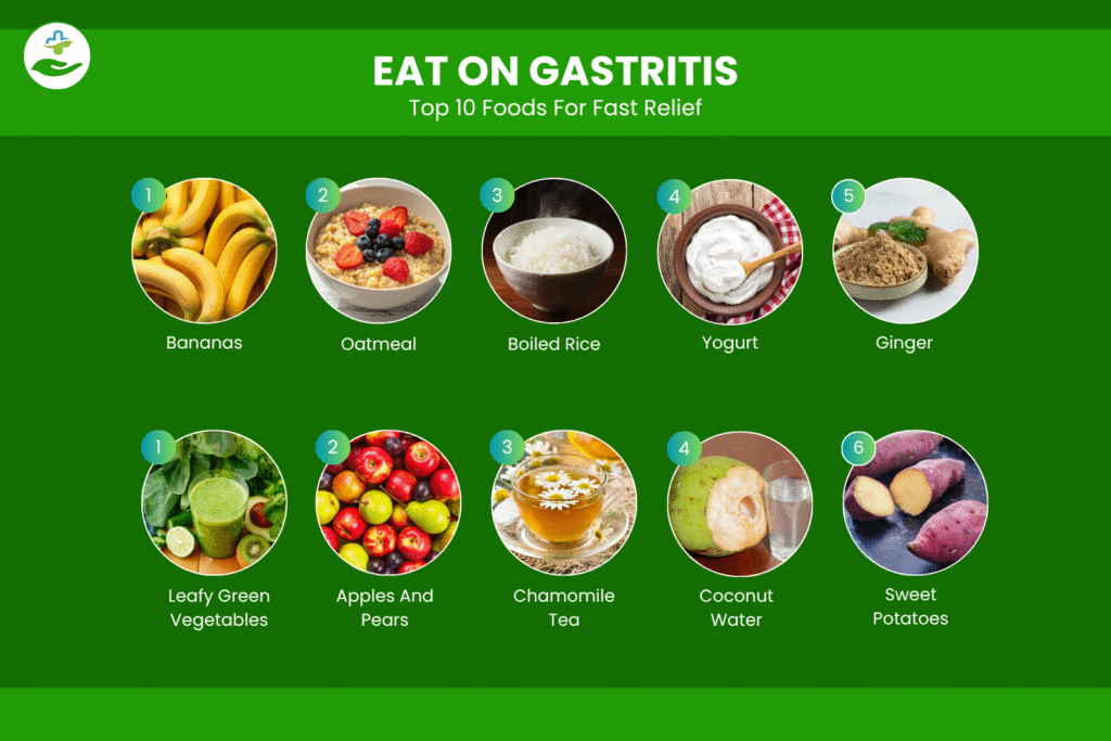 Eat On Gastritis Top 10 Foods For Fast Relief