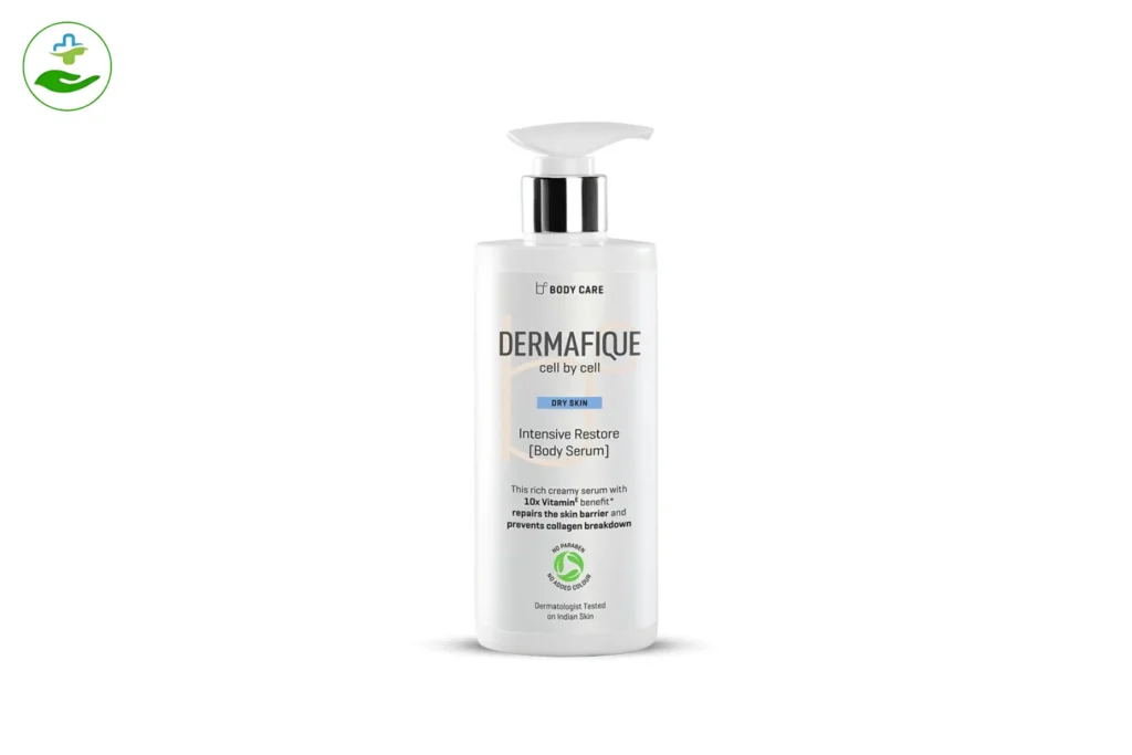 11 Best Body Lotions for Women in Winter for Soft, Hydrated Skin Dermafique Intensive Restore Body Serum Lotion (300ml)