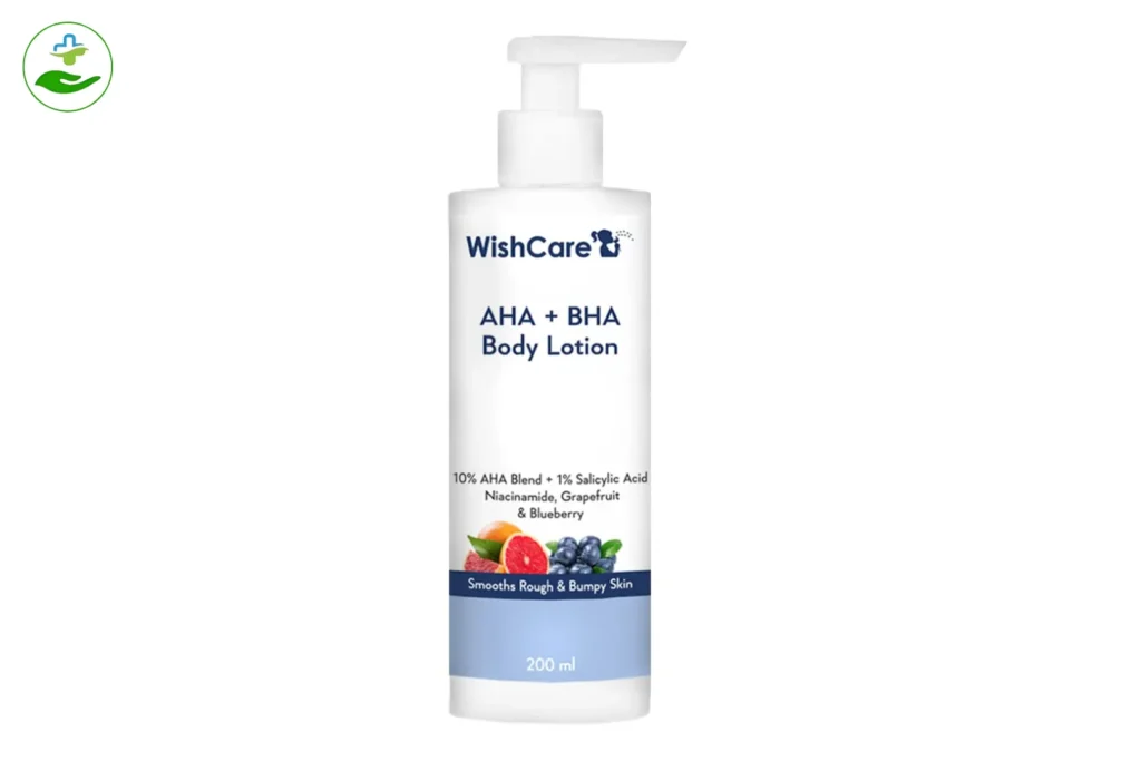 11 Best Body Lotions for Women in Winter for Soft, Hydrated Skin WishCare 10% AHA + 1% BHA Body Lotion